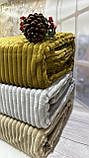 Постільна білизна з велюру зимова тепла м'яка пухнаста двоспальна євро 200*220 см Туреччина Merinos, фото 2