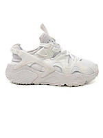 Белые текстильные мужские кроссовки Nike Air Huarache Craft