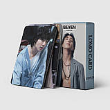 Карточки bts K-POP lomo кейпоп карти к поп Бтс Бантан картки - Seven - 55 шт, фото 3