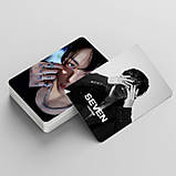 Карточки bts K-POP lomo кейпоп карти к поп Бтс Бантан картки - Seven - 55 шт, фото 5