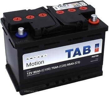 Акумулятор промисловий TAB Motion Pasted 80/75/60 L3 стаціонарна