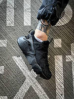 Черные текстильные мужские кроссовки Nike Air Huarache Craft