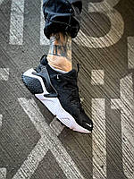 Черные текстильные мужские кроссовки Nike Air Huarache Craft