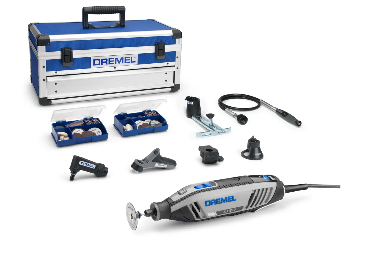 Багатофункціональний гравер Dremel 4250-6-128 + 128 ШТ насадок, фото 1