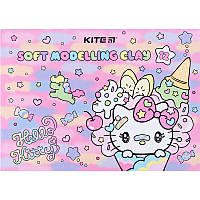 Пластилін восковий Kite Hello Kitty HK23-1086, 12 кольорів, 240