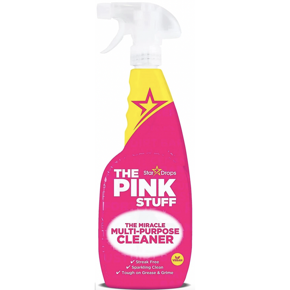 Універсальний спрей для очищення забруднених поверхонь на кухні The Pink Stuff Multipurpose Spray 750 мл., фото 1