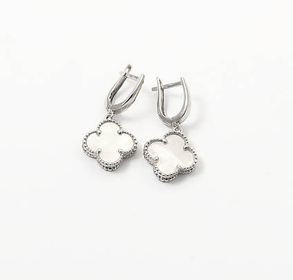 Сережки З перламутром