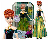 Кукла Поющая Анна Холодное сердце Disney Frozen Singing Anna Doll Mattel