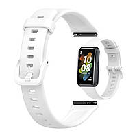 TPU ремінець для Huawei Band 7 (LEA-B19) | HMU | білий