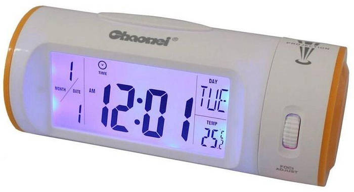 Настольные часы с проектором Cw8097 (ID#379092046), цена: 458 ₴, купить ...