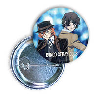 Проза бродячих псов. Значок Bungou Stray Dogs.