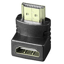 Кутовий HDMI ("мама") - HDMI ("тато") перехідник (90 градусів), фото 2