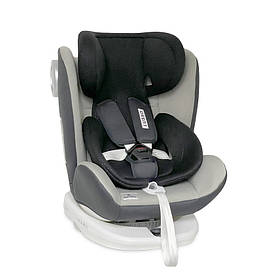 Автокрісло 0+/1/2/3 Lorelli Lusso SPS Isofix вага 0-36 кг String сірий