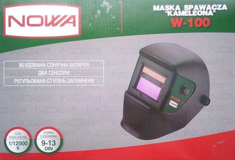 Зварювальна маска хамелеон Nowa w-100