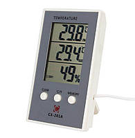 Гігрометр термометр Cx-201a з виносним датчиком температури