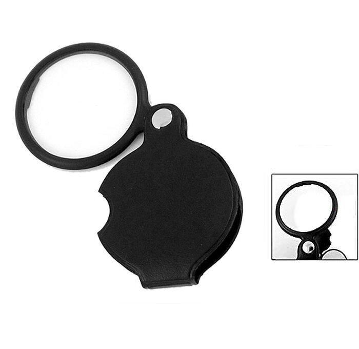 Лупа 4 кратна складана кишенькова, діаметр 60мм, фото 1