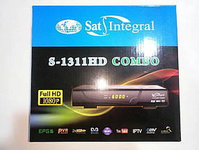 Комбінований Супутниковий тюнер Sat-Integral S-1311HD Combo