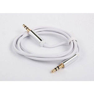 Кабель Ultra 3.5mm St - 3.5mm St (UC73-0100 white), 1.0м, фото 1