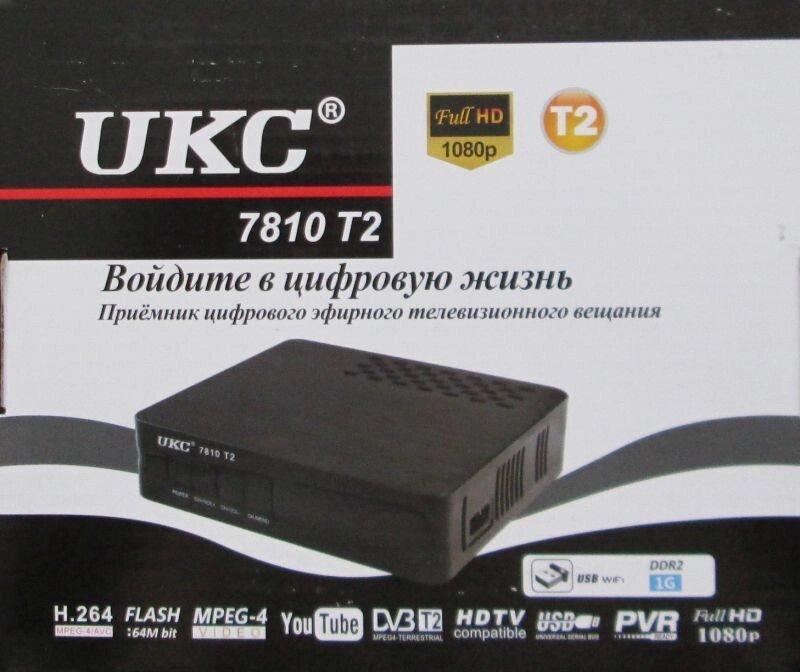 Цифровой эфирный Dvb T2 тюнер Ukc 7810 - фото 1 - id-p588480279