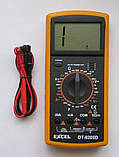 Цифровий мультиметр Excel Dt-9205d, фото 3
