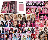 Карточки blackpink K-POP lomo кейпоп карти к поп блек пінк блэкпінк - Born pink-  55 шт, фото 4