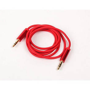Кабель Ultra 3.5mm St - 3.5mm St (UC73-0100 red), 1.0м, фото 1