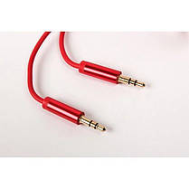 Кабель Ultra 3.5mm St - 3.5mm St (UC73-0100 red), 1.0м, фото 4