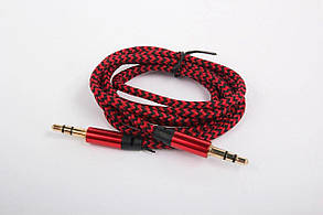 Кабель Ultra 3.5mm St - 3.5mm St (UC74-0100 red), 1.0м, фото 1