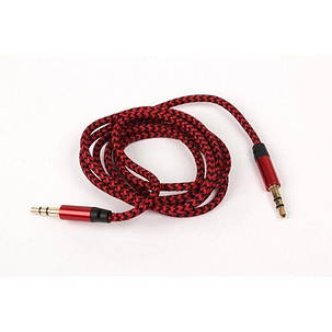 Кабель Ultra 3.5mm St - 3.5mm St (UC74-0100 red), 1.0м, фото 3