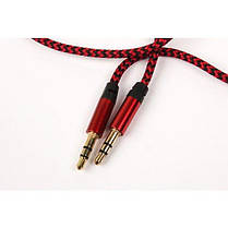 Кабель Ultra 3.5mm St - 3.5mm St (UC74-0100 red), 1.0м, фото 4