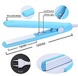 Міні праска гофре для волосся, 20 Вт, фото 5