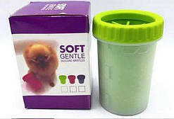 Склянка для миття лап Soft pet foot cleaner (лапомийка)