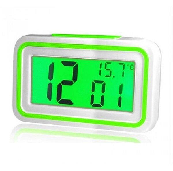 Настільний годинник Kk-9905tr з підсвічуванням, green вставка, фото 1