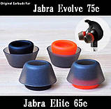 Оригінальні амбушури Jabra Evolve 65e JABRA Elite 65e Jabra 75e Elite 25e HOCO ES43 Розмір M середні, фото 4