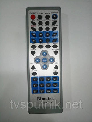 Пульт Bimatek D-1245VKP (DVD), фото 2
