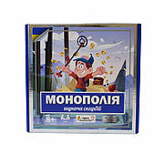 Настільна гра Монополія Шукачі скарбів на українській мові Залізні фішки ексклюзивна версія