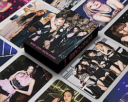 Карточки blackpink K-POP lomo кейпоп карти к поп блек пінк блэкпінк - Born pink #2 - 55 шт