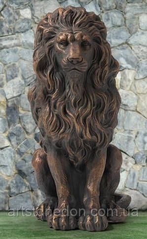 Скульптура Лева 56 см бетон, фото 1