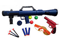 Детская пластиковая пусковая установка для РПГ Детское оружие Гранатомет Детская Базука Детский Миномет V&Vsf