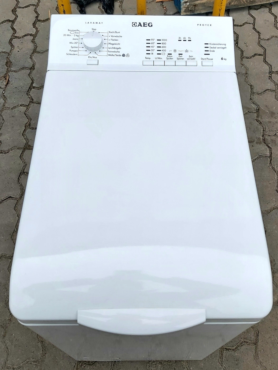 Пральна машина AEG Lavamat 50060 TL з вертикальним завантаженням 6 кг