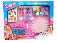 Набор детской косметики Barbie Детская игрушечная косметика Декоративная косметика для девочек Барби MFLY