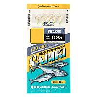 Самодур GC Aji Sabiki FS105 №6 Natural(5 крючков)