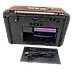 Портативний радіоприймач акумуляторний Everton RT-309 FM/AM/SW/Bluetooth/USB з ліхтариком Jb, фото 4