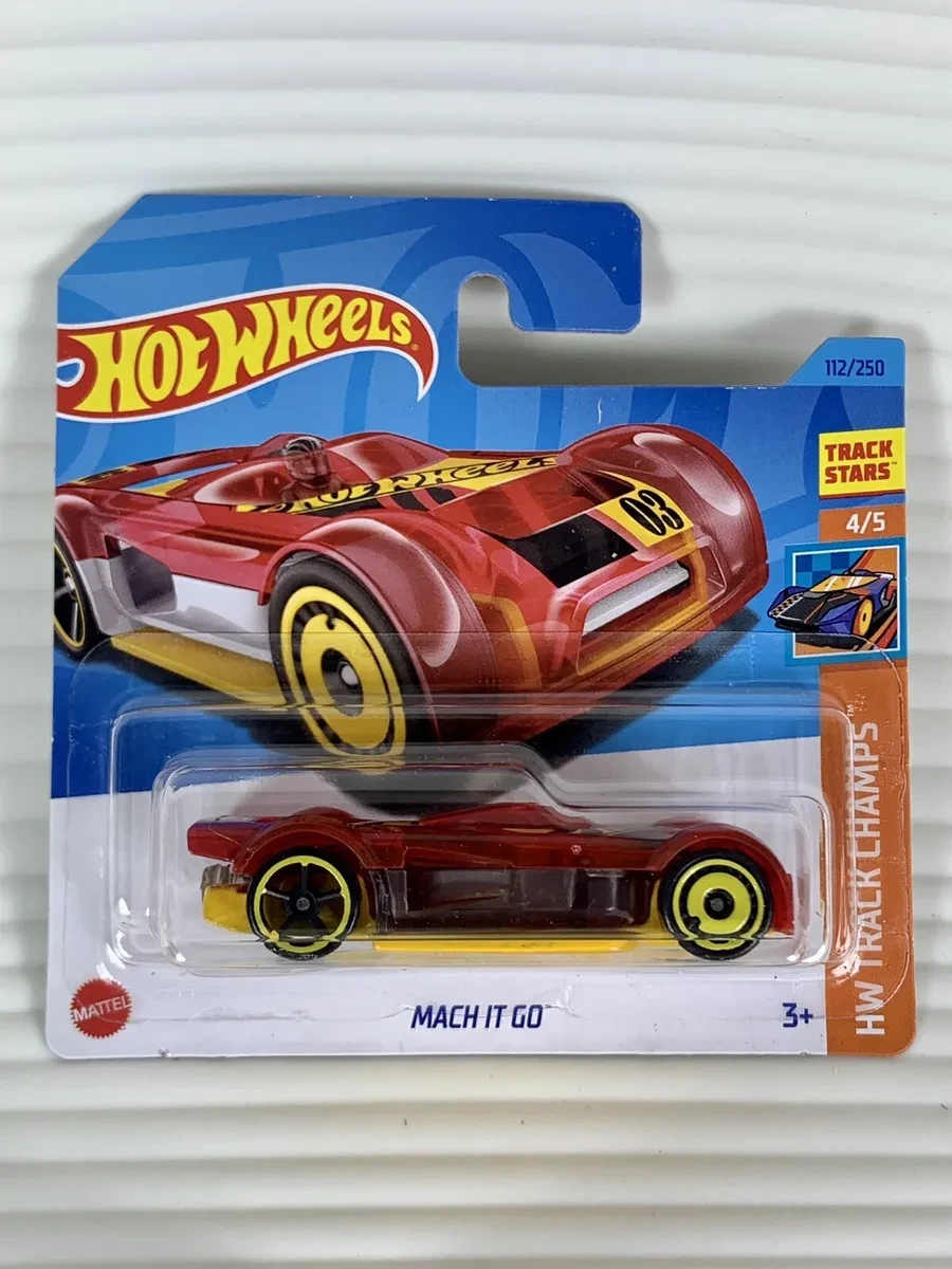 Машинка Хот Вілс 1:64 Mach It Go колекція HW TRACK CHAMPS Hot Wheels Mattel HKK40