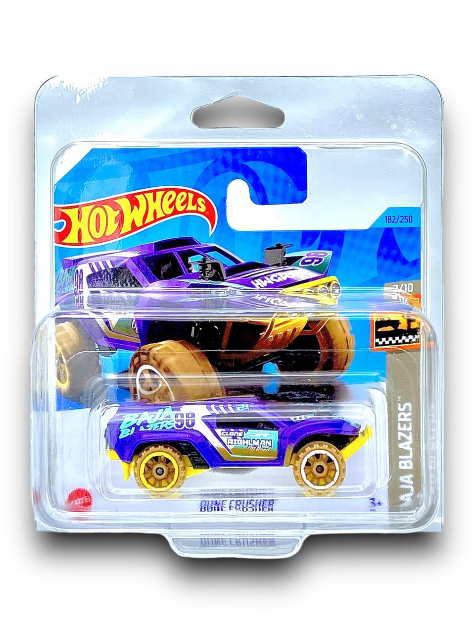 Машинка Хот Вілс 1:64 Dune Crusher колекція HW Baja Blazers Hot Wheels Mattel HKG74