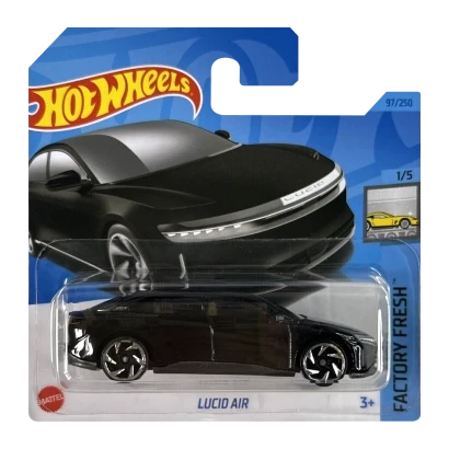 Машинка Хот Вілс 1:64 LUCID AIR колекція HW FACTORY FRESH Hot Wheels Mattel HKK76