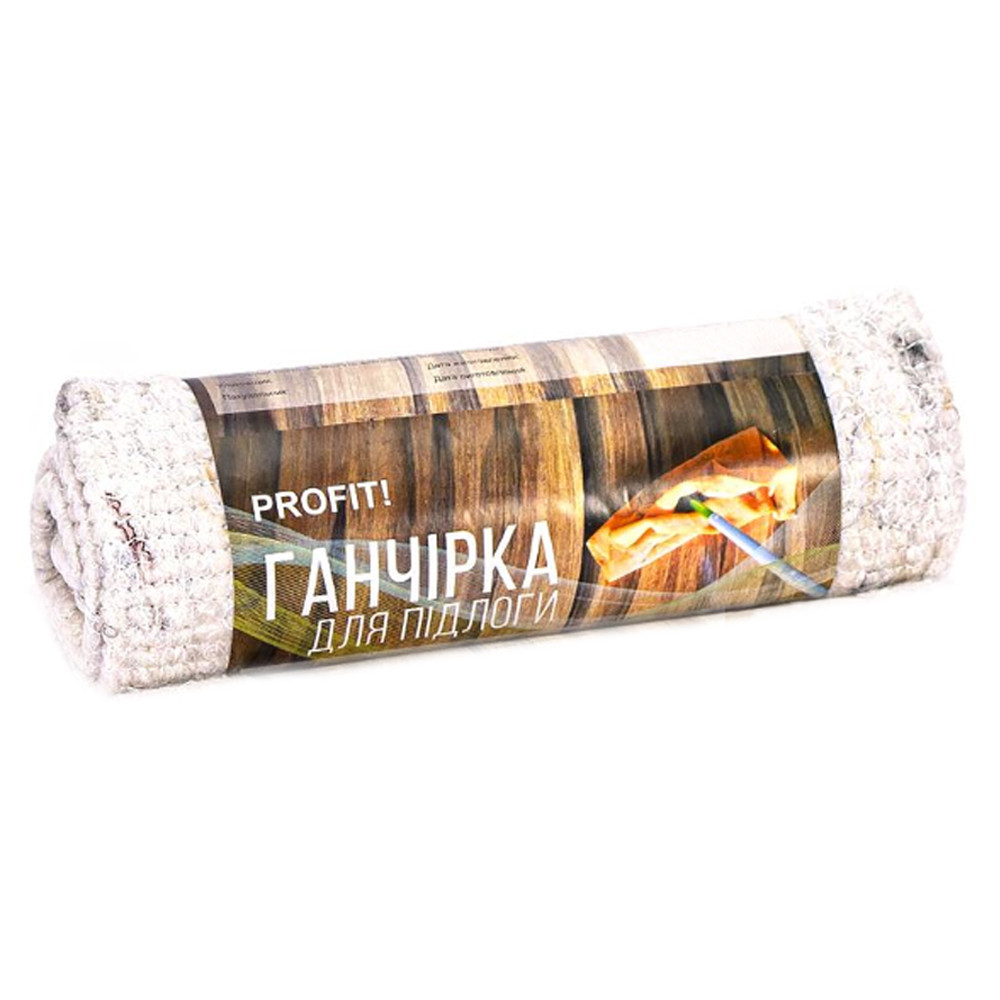 Ганчірка підлогова з суміші бавовни 50х60 см для миття підлоги Ефективна ганчірка для миття підлоги, фото 1