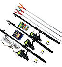 Набір Спінінг "Новичок класик" у зборі +чохол + качанка Кобра + Подарунок!2.4 м, фото 2