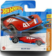 Машинка Хот Вилс 1:64 Rollin Sol HW Track Champs Mattel HKK41