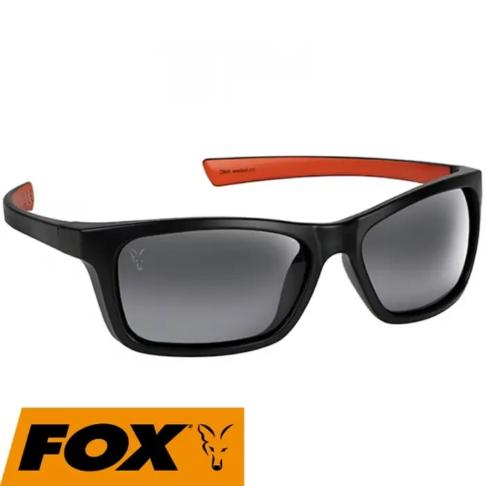 Сонцезахисні окуляри Fox Collection Wraps - Black/Orange - grey lense